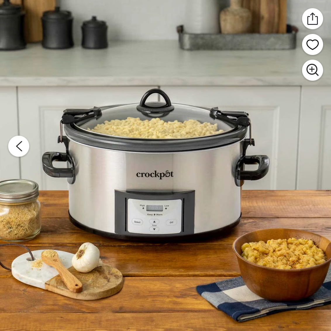 Crock-Pot Cook & Carry Digital Countdown Slow Cooker, 7 Quart