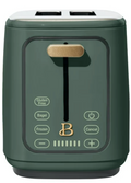 Beautiful 2 Slice Toaster with Touch-Activated Display, Thyme Green by Drew Barrymore