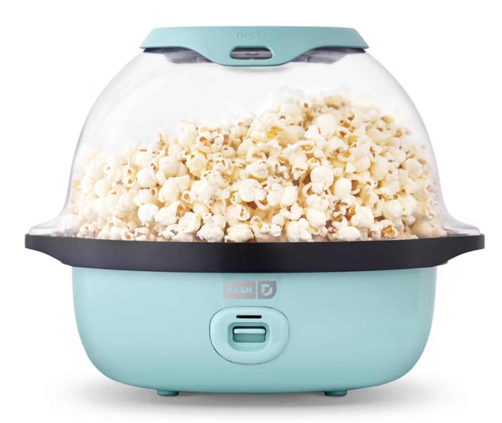 Dash 6qt SmartStore Stirring Popcorn Maker - Aqua: Electric Popcorn Popper, 850W, Hand Wash