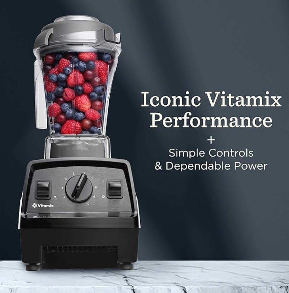 Vitamix E310 Explorian Blender, Professional-Grade, Self-Cleaning 48 oz. Container, Black