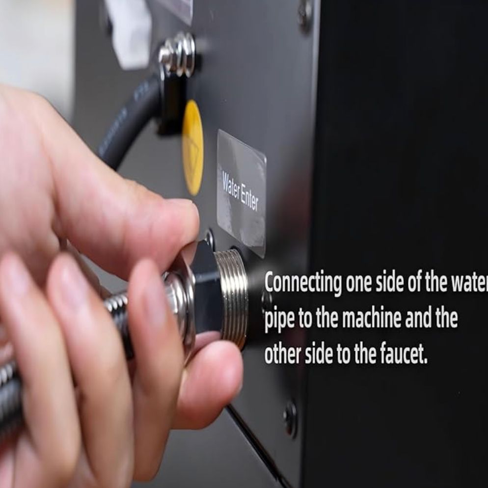 Commercial Milk Frother, 110V 2500W Automatic Steam Boiling Water Machine, Electric Steam Milk Foam Machine with LED Display for Shop Coffee Tea