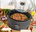 Beautiful 6 Qt Programmable Slow Cooker, Oyster Grey by Drew Barrymore