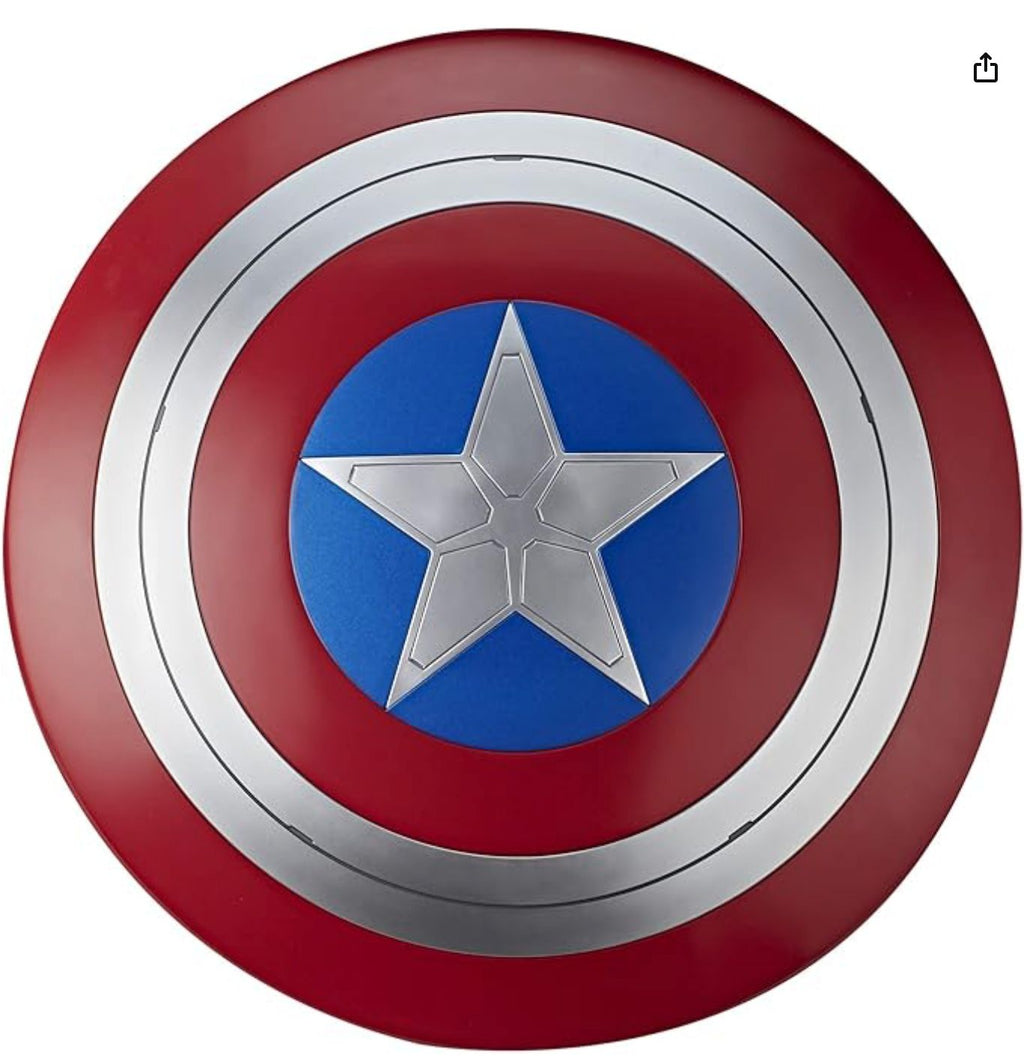 Marvel Legends Series Captain America Shield, Captain America: Brave New World Collectible Adult Premium Roleplay Item