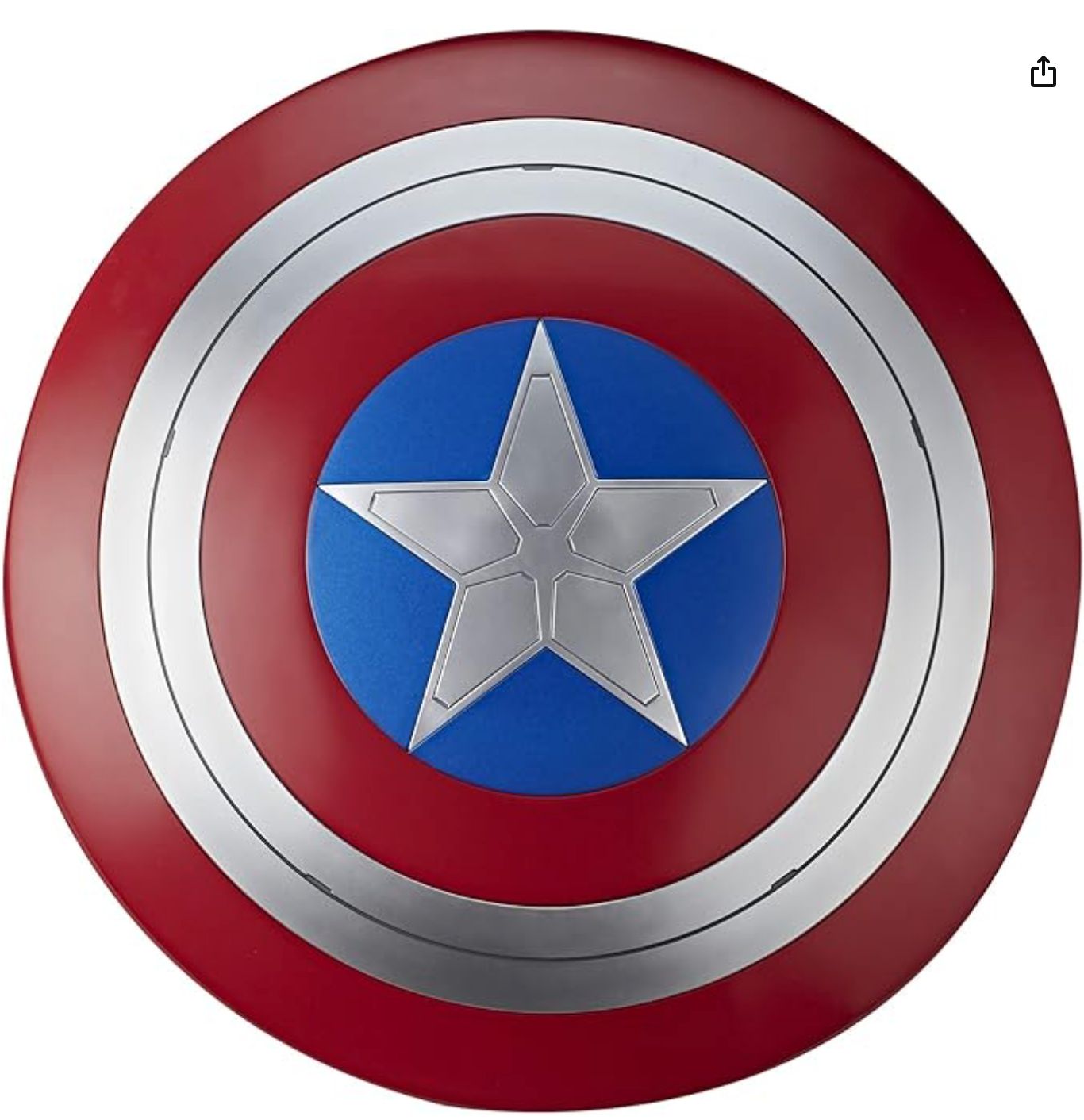 Marvel Legends Series Captain America Shield, Captain America: Brave New World Collectible Adult Premium Roleplay Item