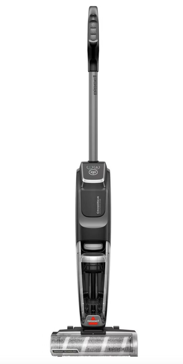 BISSELL CrossWave Omniforce Edge Wet Dry Vacuum 3930 12" Cleaning Path Black: Cordless, Pet Hair Pick Up, Self-Cleaning, 30 Min Run Time