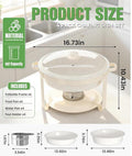 IMACONE Chafing Dishes for Buffet, 4 Pack 6QT White Chafing Dish Buffet Set, Maifanite-Coated Stainless Steel Chafer Set with Glass Lid, Rolled Edge Buffet Warmers for Parties, Weddings & Catering