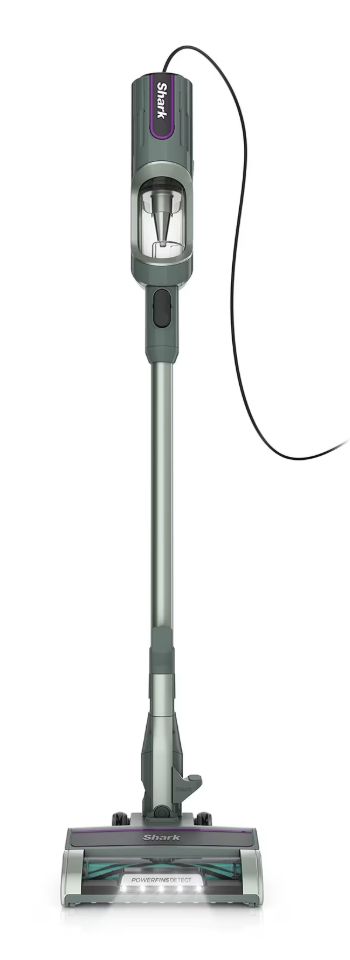 Shark Detect Corded Stick Vacuum, Carpet and Hardfloors, Pet Friendly, with Direction Detect, Self-Cleaning Brushroll, Removable Handheld, HZ752 Evergreen