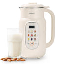 Joydeem Nut Milk Maker Machine,Adjustable Temperature Control, 46oz Almond, Soy, Oat, Coconut Plant-Based Non-Dairy Beverage Blender with 10 Blades, Auto Clean, Boil Water, Timer, Keep Warm, White